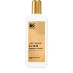 Brazil Keratin Gold Anti Frizz Conditioner regeneračný kondicionér pre nepoddajné a krepovité vlasy 300 ml