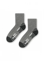 Steven art.022 Sport Chlapecké ponožky 35-37 grafitová (tmavě šedá)