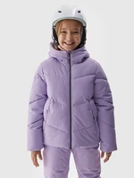 Dívčí lyžařská bunda membrána 5000 - fialová
