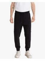 Calvin Klein Jeans Mirror Logo Black Mens Sweatpants - Men