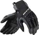 Rev'it! Gloves Sand 4 Grey/Black 2XL Mănuși de motocicletă