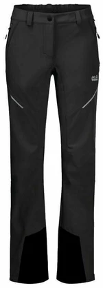 Jack Wolfskin Gravity Slope Pants W Black Tylko jeden rozmiar Spodnie outdoorowe