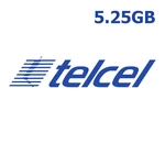 Telcel 5.25GB Data Mobile Top-up MX