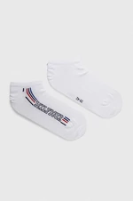 Ponožky Tommy Hilfiger 2-pak pánske, biela farba, 701227293