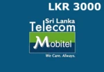 Mobitel 3000 LKR Mobile Top-up LK