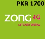 Zong 1700 PKR Mobile Top-up PK