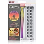 KISS imPRESS Press-on Falsies trsové nalepovací řasy s uzlíkem 02 Voluminous 20 ks