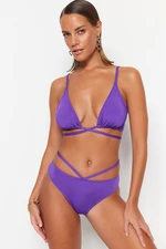 Trendyol Fiple Piping Regular Leg Bikini Bottom