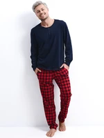 Pyjamas Sensis Louie Christmas L/R M-XL navy blue 059