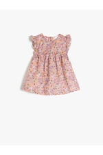 Koton Floral Summer Dress Cotton Sleeveless