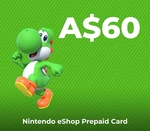 Nintendo eShop Prepaid Card A$60 AU Key