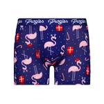 Pánské boxerky Flamingo Frogies Christmas