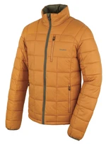 Husky Nodiq M L, mustard/khaki Pánská plněná oboustranná bunda