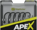 Ridgemonkey háčik ape-x snag hook 2xx barbed 10 ks - veľkosť 4