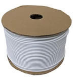 Popisovací PVC bužírka kruhová R30, 3,0mm, 90m, bílá