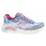 Skechers S Lights - Rainbow Racer blue 34