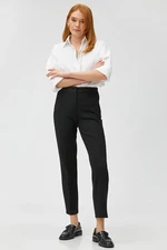 Koton 3sak40095uw Women's Canvas Pants Black