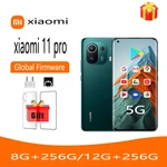 5G celular redmi Xiaomi 11 Pro 12G 256G zoom Global rom Snapdragon888 6.81inch 67W 50MP full net7.0 Smartphone curved screen