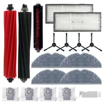 Duo Roller Brush, Self-Cleaning Brush, HEPA Filters Wipes Dust Bags Spare Parts For Roborock S8, S8+, S8 Pro Ultra