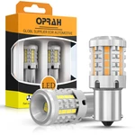 2pcs High Power Canbus LED Lights 1156 BA15S P21W BAU15S PY21W 7440 W21W No Error For Car Turn Signal Lamps Brake Bulb 12V White