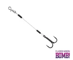 Delphin hotový návazec BOMB! Twisto RIGS Fluorocarbon #8/6cm / 3ks