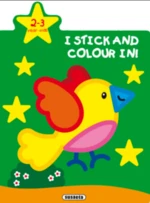 I stick and colour in! - Bird 2-3 year