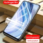 Hydrogel Film for Xiaomi Redmi Note 10 9 8 7 Pro 9S 8T Screen Protector Film For Redmi 9 9T 9C NFC 9A 9AT 8 8A 7A 6