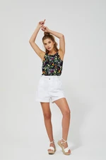 Top with a floral print