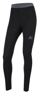 Husky  Merea L black, S Merino termoprádlo nohavice