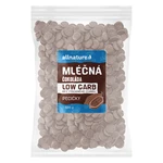 ALLNATURE Čokoláda mléčná pecičky low carb 500 g