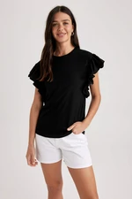 DEFACTO Regular Fit Crew Neck Short Sleeve T-Shirt
