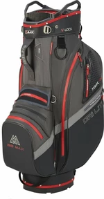 Big Max Dri Lite V-4 Cart Bag Charcoal/Black/Red Torba golfowa