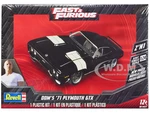 Level 4 Model Kit Doms 1971 Plymouth GTX "Fast &amp; Furious" 1/24 Scale Model by Revell