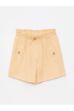 LC Waikiki Basic Elastic Waist Baby Girl Shorts