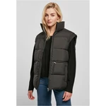 Women's Puffer Puffer Vest in Black