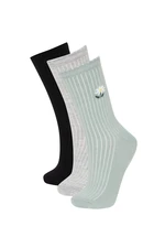 DEFACTO 3 piece Long sock