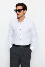 Trendyol White Men's Slim Fit Shirt