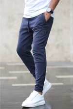 Madmext Basic Navy Blue Tracksuit 4207