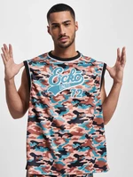 Společnost Ecko Unltd. BBall Tank Top Camouflage/Black/Green