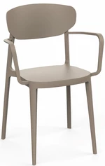 Jedálenská stolička MARE ARMCHAIR Sivohnedá taupe,Jedálenská stolička MARE ARMCHAIR Sivohnedá taupe