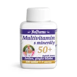 MEDPHARMA Multivitamín s minerálmi 50+ 107 tabliet