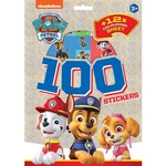 100 samolepek s omalovánkovými listy Tlapková patrola