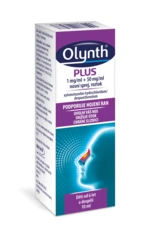 OLYNTH® PLUS 1 mg/ml + 50 mg/ml nosní sprej, roztok 10 ml