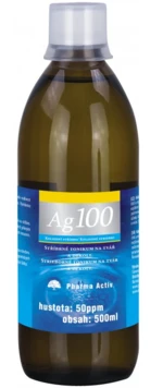 PHARMA ACTIV Koloidní stříbro Ag100 50ppm 500 ml