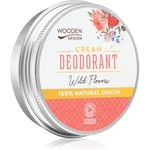 WoodenSpoon Wild Flowers organický krémový deodorant 60 ml