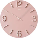 JVD Nástěnné hodiny s tichým chodem HC35 Pink