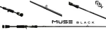 13 fishing prút muse black casting 2,13 m 15-40 g