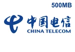 China Telecom 500MB Data Mobile Top-up CN