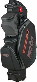 Bennington IRO QO 14 Waterproof Black/Canon Grey/Red Golfbag