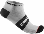 Castelli Lowboy 2 Sock White/Black L/XL Chaussettes de cyclisme